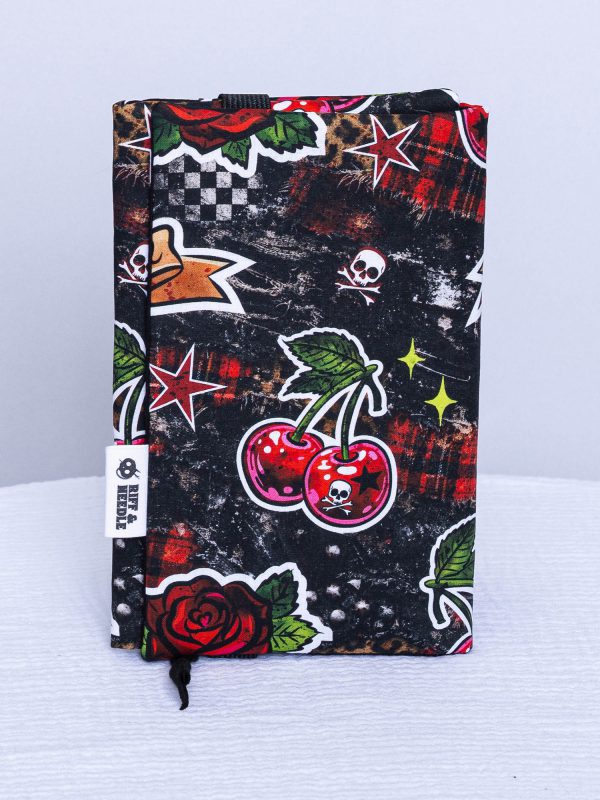 Couvre-livre de poche — Cerises rebelles