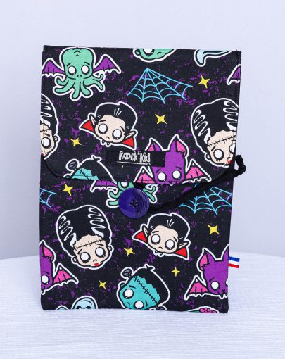 Pochette à livre grand format — Nuit des petits monstres