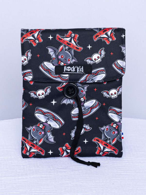 Pochette à livre petit format — Chauves-souris carrousel