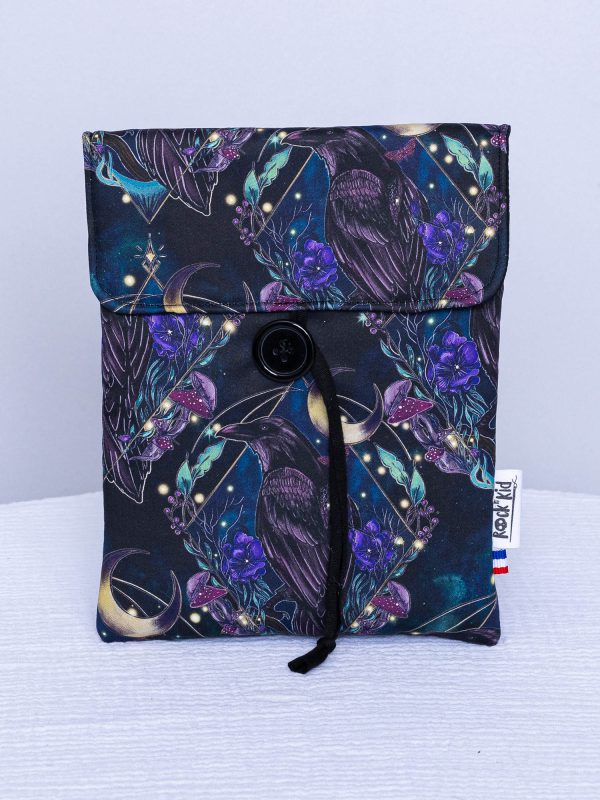 Pochette à livre petit format — Corbeau lunaire