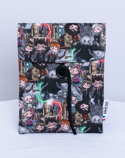 Pochette à livre petit format — École de sorciers