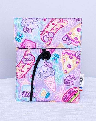 Pochette à livre petit format — Kawaii gourmand