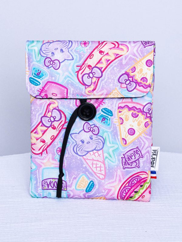 Pochette à livre petit format — Kawaii gourmand
