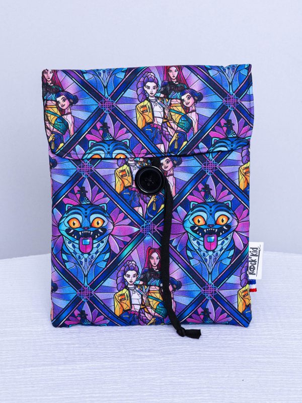 Pochette à livre petit format — Vitrail pop