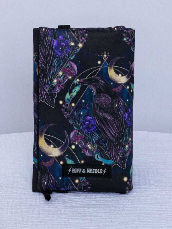 Couvre-livre de poche — Corbeau lunaire