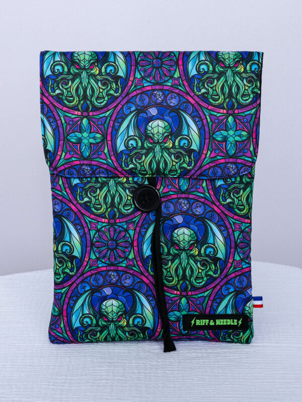Pochette à livre grand format — Cthulhu Vitrail