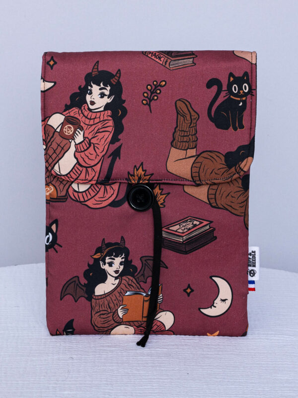 Pochette à livre grand format — Lecture cosy