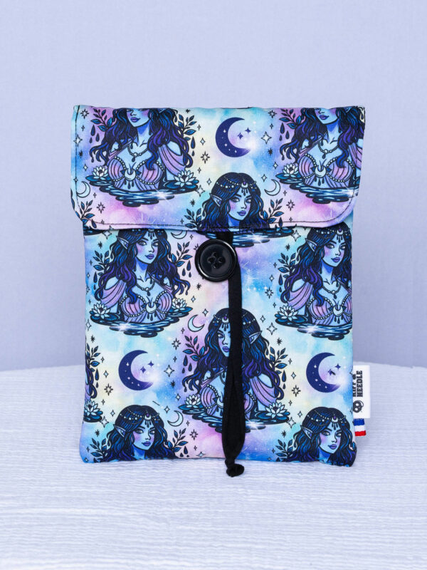 Pochette à livre petit format — Elfe bleue