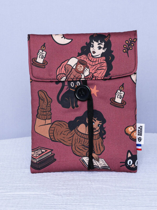 Pochette à livre petit format — Lecture cosy