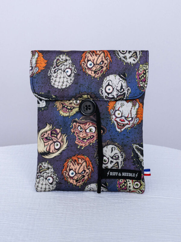 Pochette à livre petit format — Slashers balls blue